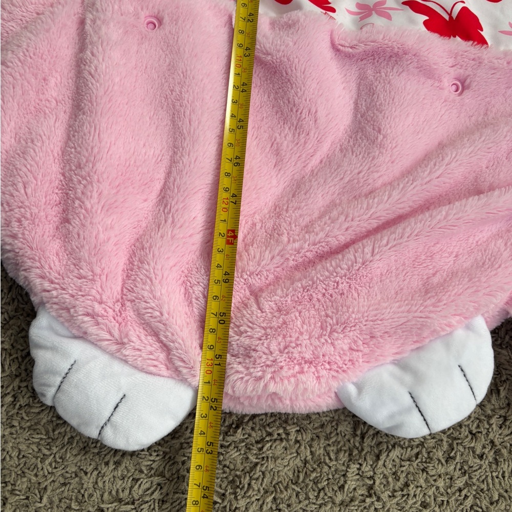 Pink and Red Butterfly Kids Pajamas - Picture 12 of 13